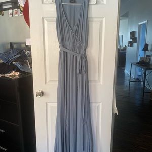 Blue Grey Bridesmaid Dress NWOT